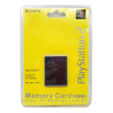 Memory Card Ps2 8mb 100% Original Novo Lacrado Sony Raridade