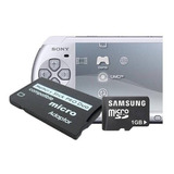 Memory Stick Pro Duo Adaptador + Cartão 1gb / Psp Sony