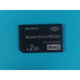 Memory Stick Pro Duo Sony Original 2gb -usado - Envio Já 