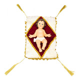 Menino Jesus Na Manjedoura 19cm - Enfeite De Resina