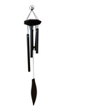 Mensageiro Sino Dos Ventos Aluminio Metal P - 40 Cm 5 Tubos