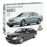 Mercedes Benz 600s - 1/24 - Kit Para Montar Italeri 3638