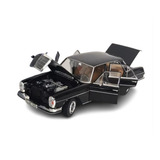 Mercedes-benz 280 Se Black W108 Norev Miniatura 1/18