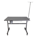 Mesa 100% Inox Cirúrgica Veterinária C/ Regulagem Altura Pet