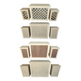 Mesa 4 Em 1 Com 2 Cubos 4 Desmontável Em 1 Mdf
