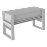 Mesa Canto P/escritório Me4146 Branco -