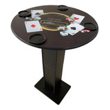 Mesa Carteado Bistro Truco Poker Baralho Mdf Premium