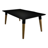 Mesa Centro 110x50 Retangular Ayme Pe 50cm Eucalipto Canhão