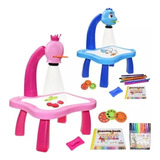 Mesa Com Projetor Desenho Lousa Mágica Infantil Educacional