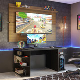 Mesa Computador Gamer Madesa 9409 Painel Tv Até 65 Pol Pru
