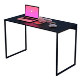 Mesa De Aço Slim Estudos Vintage Industrial Estilo