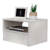 Mesa De Cabeceira Suspensa 40cm 100% Mdf