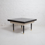 Mesa De Centro Antiga Em Madeira E Fórmica