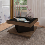 Mesa De Centro Com Rodízio Saara Artely Icwt