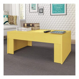 Mesa De Centro Pradda Atualle Móveis Amarelo Ci