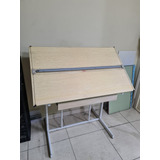 Mesa De Desenho Com Régua Paralela