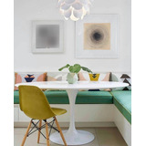 Mesa De Jantar Saarinen Oval 120x70cm - Laqueada Ou Madeira