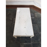 Mesa De Madeira Com Tampo Em Granito Branco