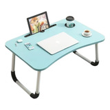 Mesa De Madeira Dobrável Portátil Para Notebook Cama Sofá