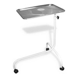 Mesa De Mayo Pintada Com Bandeja Em Inox