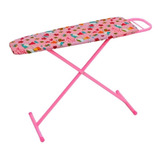 Mesa De Passar Roupa Pratica Infantil Rosa Brinq. Oliveira