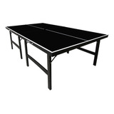 Mesa De Ping Pong Black Table Mdp 15mm Klopf Cód. 1010