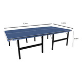 Mesa De Ping Pong Dobrável Mdf