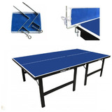 Mesa De Ping Pong Klopf 1014 Olimpic Mdp Cor Azul+kit Rede