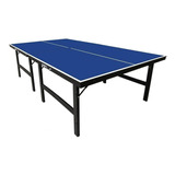 Mesa De Ping Pong Klopf 1019 Fabricada Em Mdf Cor Azul