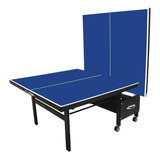Mesa De Ping Pong Klopf 1084 Fabricada Em Mdf Cor Azul...
