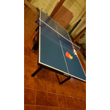 Mesa De Ping Pong Klopf 1084 Fabricada Em Mdf Cor Azul 