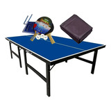 Mesa De Ping Pong Mdf 18mm Klopf 1019 + Kit 5031 + Capa