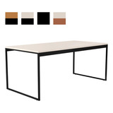 Mesa De Reunião Industrial Pes Metal 160x80 - Varias Cores