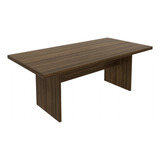 Mesa De Reunião Me4119 Nogal - Tecno Mobili