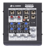 Mesa De Som - Mixer Nanomix Ll Na402r - 4 Canais - Bivolt