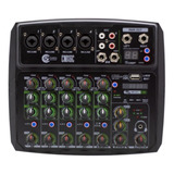 Mesa De Som 6 Canais Usb Bluetooth Custom Sound Cmx 6c 110v/220v