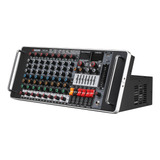 Mesa De Som Amplificada Padrão Rack Arcano Rack-p8 1000w Sj