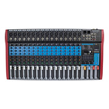 Mesa De Som Analógica 16 Canais Ms162 Eux Soundvoice