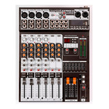 Mesa De Som Analógica Mixer 8 Canais Soundcraft Sx 802fx-usb