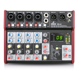 Mesa De Som Arcano Interface Rd-6 Grava Usb Alta Qualidad Sj
