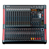 Mesa De Som Arcano Komple-12 Duplo Efeito Rec Usb Eq Sj