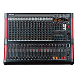 Mesa De Som Arcano Komple-16 Duplo Efeito Rec Usb Eq