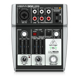 Mesa De Som Behringer Xenyx 302 Usb Analógico 4 Canais Mixer