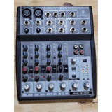 Mesa De Som Behringer Xenyx 802 Mixer (sem Fonte)