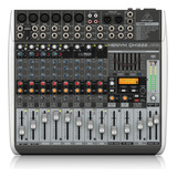 Mesa De Som Behringer Xenyx Qx1222usb 12 Canais Bivolt Mixer