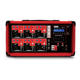 Mesa De Som Cabeçote Amplificado Novik Nvk 6400bt 6 Canais