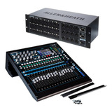Mesa De Som Digital Allen & Heath Qu-16 Com Áudio Rack