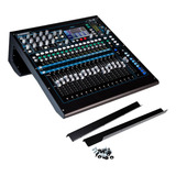 Mesa De Som Digital Allen Heath Qu-16 Com Adaptador Rack