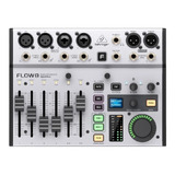 Mesa De Som Digital Behringer Flow 8 Mixer 8 Canal Bluetooth