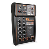 Mesa De Som Equalizador Mixer Expert Mx1 4 Canais Mx-1 12v